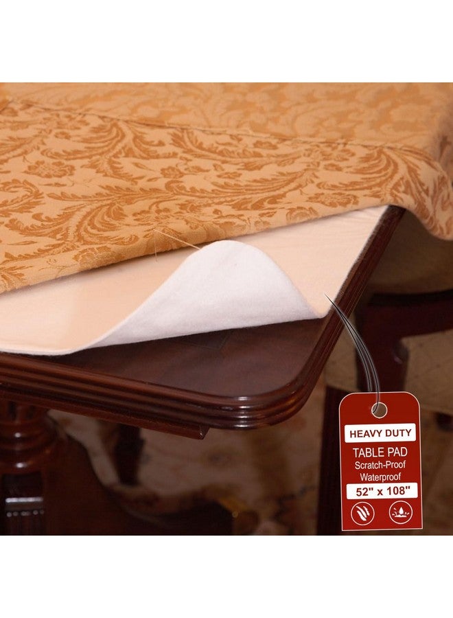 LAMINET Deluxe Heavy Duty Cushioned Table Pad, 52" x 108" - Image 1
