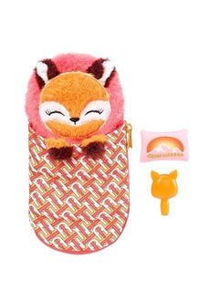 MGA Entertainment Camping Dolls Sierra Foxtail Fox Inspired 7.5" Fashion Doll with Orange Hair and Plush Fox Sleeping Bag, 2 in 1 Gift | Toy for Kids | AgeGroup :  5+ Years,  - Image 5