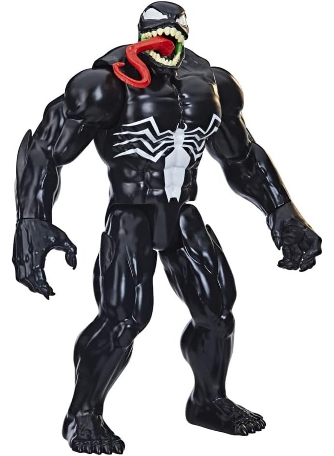 AVENGERS Deluxe Venom Titan Heroes Series 30cm Articulated Figure Kids Toy Bright - Image 1