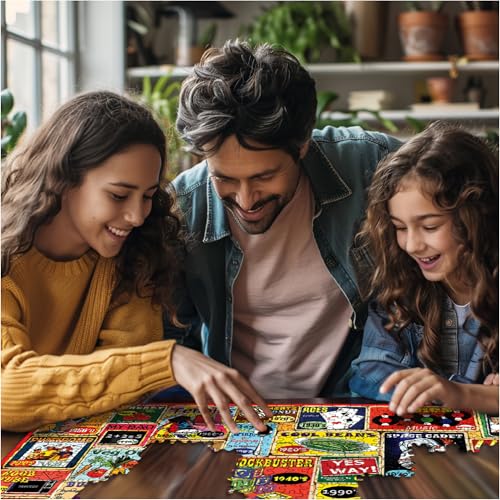 White Mountain - Slang We Used - 1000 Piece Jigsaw Puzzle for Adults, Children, + Grandparents - Image 4