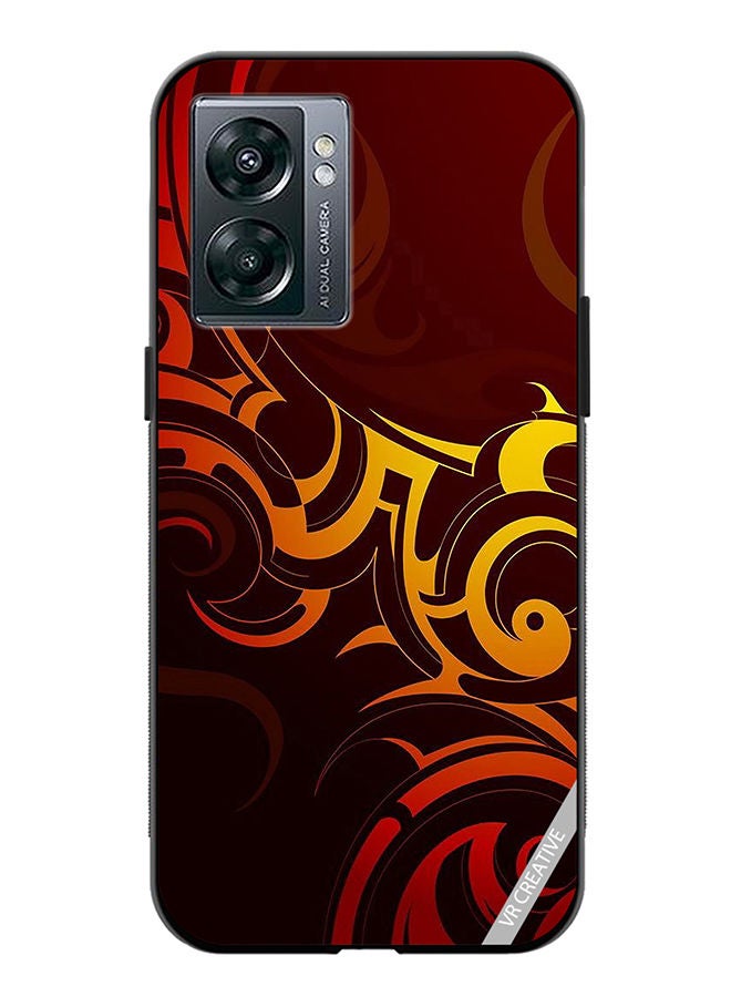 VR CREATIVE Protective Case Cover For OnePlus Nord N300 Superman Tattoo Background Design Multicolour - Image 1