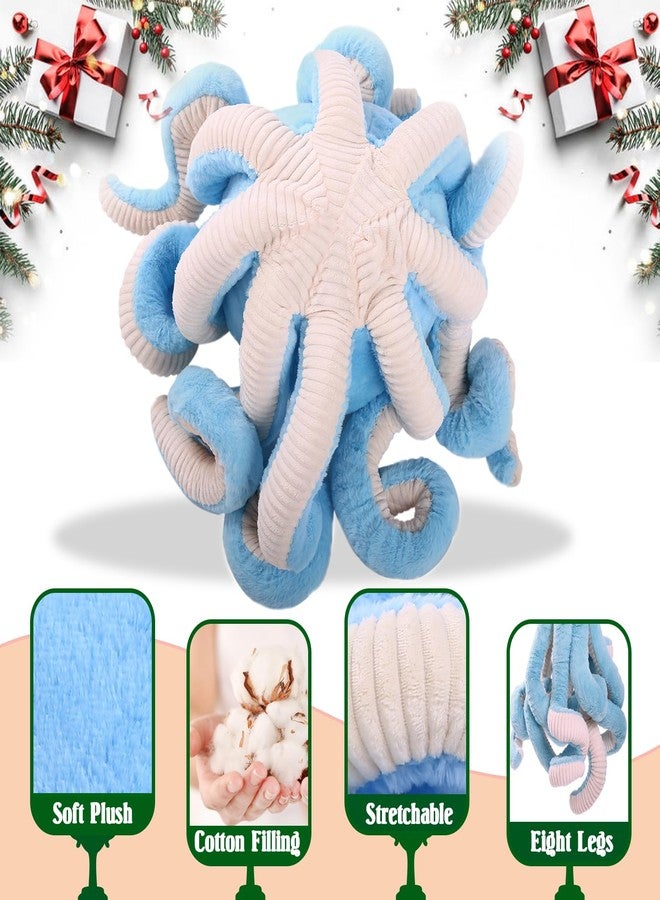 DENTRUN Octopus Stuffed Animals, Giant Octopus Plush Doll Play Toys for Kids Girls Boys Adults Birthday Xmas Halloween Present Stuffed Sea Animals Plushie, 7/16/24/32 Inches, 5 Colors - Image 3