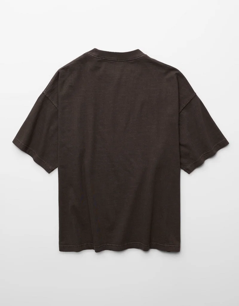 American Eagle  AE Relaxed Textured Slub T-Shirt for Men | Best Price UAE