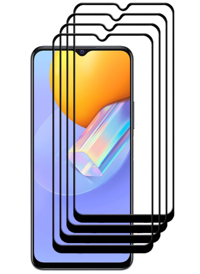 ACLIX 4 Pieces Antistatic ESD Dustproof Premium Quality High Definition Tempered Glass Screen Protector Designed For vivo Y51 (2020) - Image 1