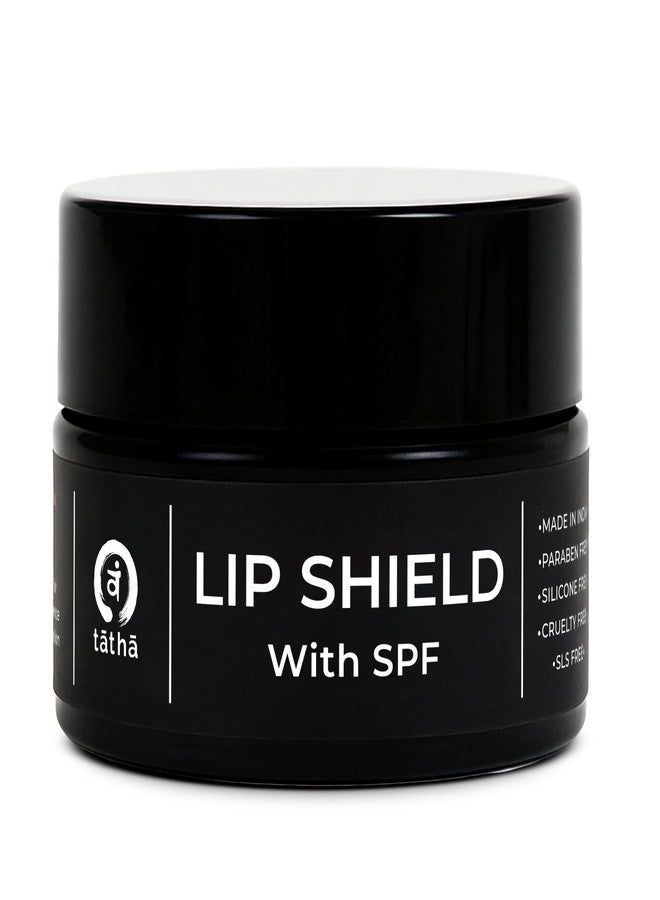 Tatha Lip Shield with SPF15 | Lip Cream for Men & Women | With Plants Stem Cells & Vitamin E | For Dark Pigmented, Dry & Chapped Lips | Intense Hydration, Healing & UV Protection | Vegan | 15g - Image 1