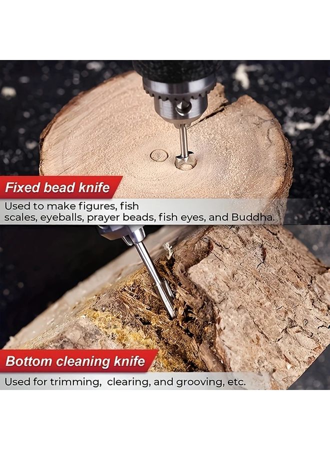 10pcs Electric Wood Carving Knife Set With Interchangeable Blades For DIY Woodworking - Image 4