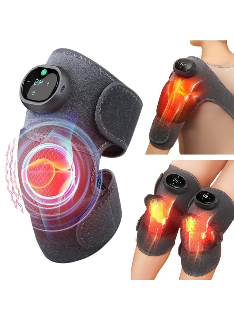 DubaiGallery Electric Heated Shoulder Massager Brace with Vibration Therapy Joint Pain Relief  - Image 4