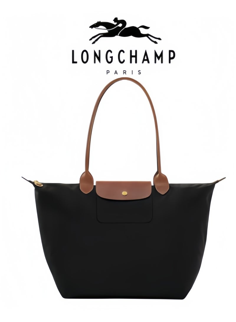 Longchamp Le Pliage Large Shoulder Straps women's Classic Fashion Versatile Large Makeup Bag, Handbag, Shoulder Bag - Image 1