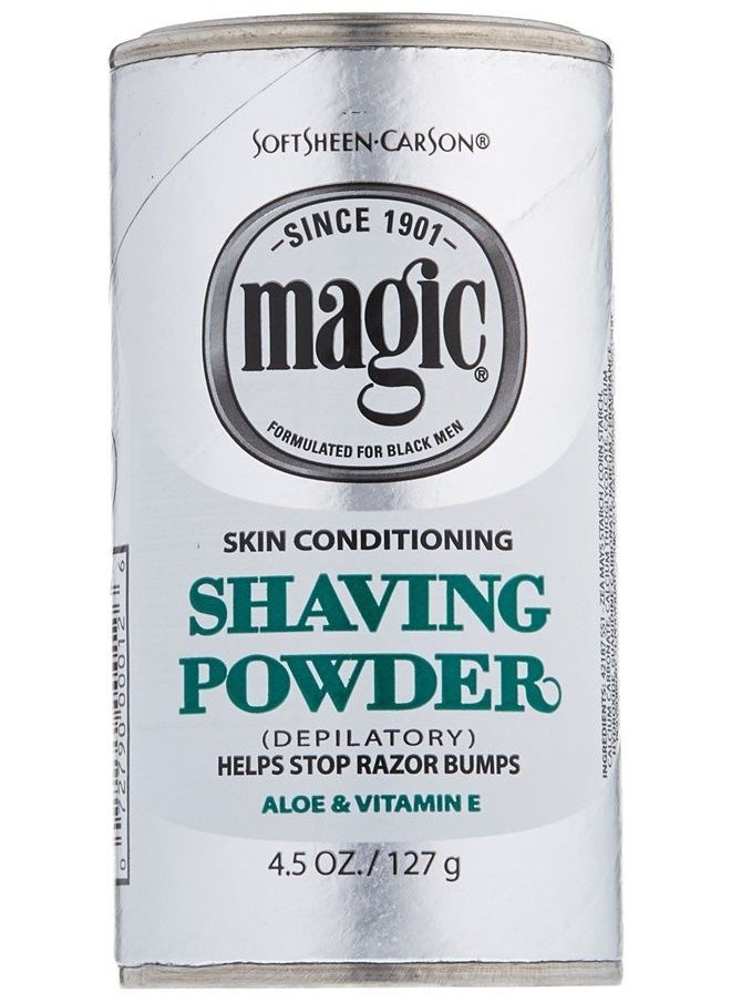 Magic Platinum Shaving Powder 4.5oz. Skin Conditioning (2 Pack) - pzsku/Z9451C80255512F1BE2BFZ/45/_/1690830058/ae9bcdb0-57db-45d6-929b-88a646d6dc82