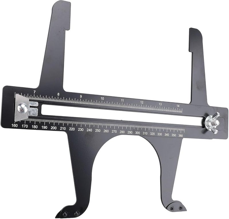 أداة إعادة ضبط فرامل الفولاذ المقاوم للصدأ بمقياس مزدوج لفرامل اليد الأسطوانية والدوار - Image 3