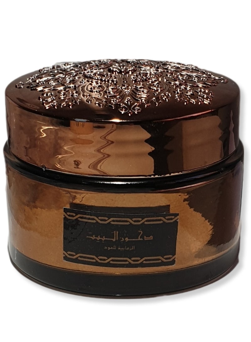 Al Zaabiah Dukhoon Al Beat – Luxury Oud & Amber Bukhoor | Long-Lasting Arabian Incense for Home & Gifting  62g - Image 1