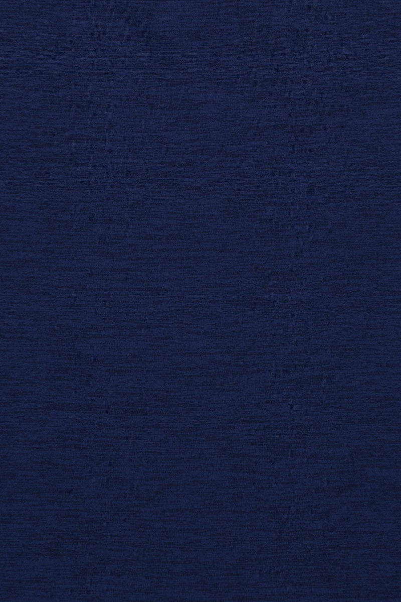 Gaiam Men Slim Fit Short Sleeve Training T-Shirt, Navy Heather - Image 3