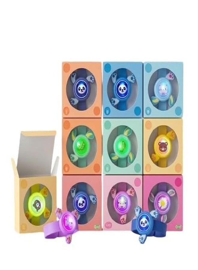 S4SQUARE ENTERPRISE ساعة يد للأطفال من S4SQUARE ENTERPRISE بتصميم كرتوني وإضاءة LED | ساعة بتصميم حيوانات لطيفة وسوار قابل للتعديل | ساعة بسوار ناعم قابل للتعديل للأولاد والبنات - Image 2