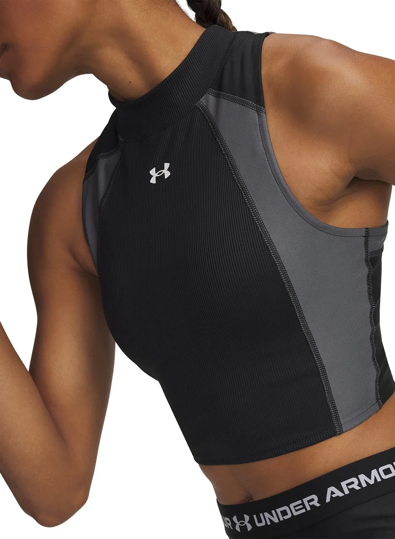 UNDER ARMOUR  HeatGear Ribbed Tank for Women | Best Price UAE