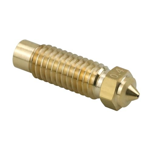 POLISI3D 8-Pack Multi Size Nozzles Silicone Cover Socks Hotend Spare Brass Nozzle 0.4 0.6 0.8 1.0 Compatible with Elegoo Neptune 4 MAX / Neptune4 Plus 3D Printer Accessories Parts - Image 4
