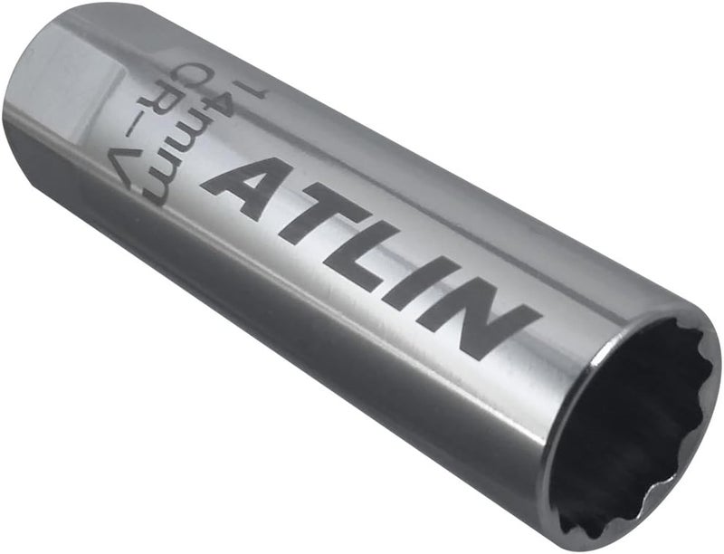 ATLIN 14mm Spark Plug Socket - Thin Wall Spark Plug Socket - Compatible with BMW, MINI, Nissan - Image 1