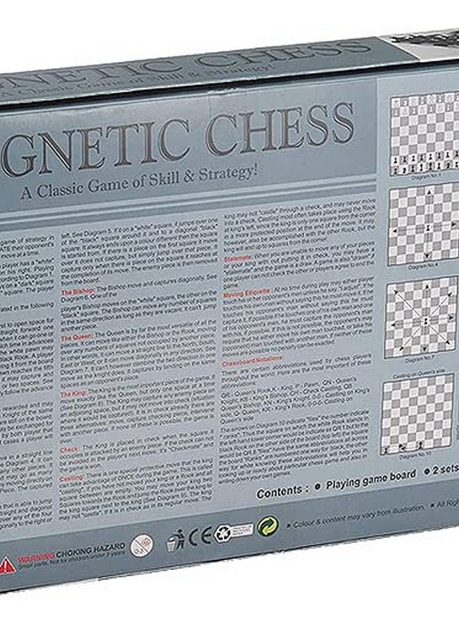 Ekta - EKTA Kids Magnetic Chess by Krasa Toys,for 5+ Years,Multicolor - Image 1