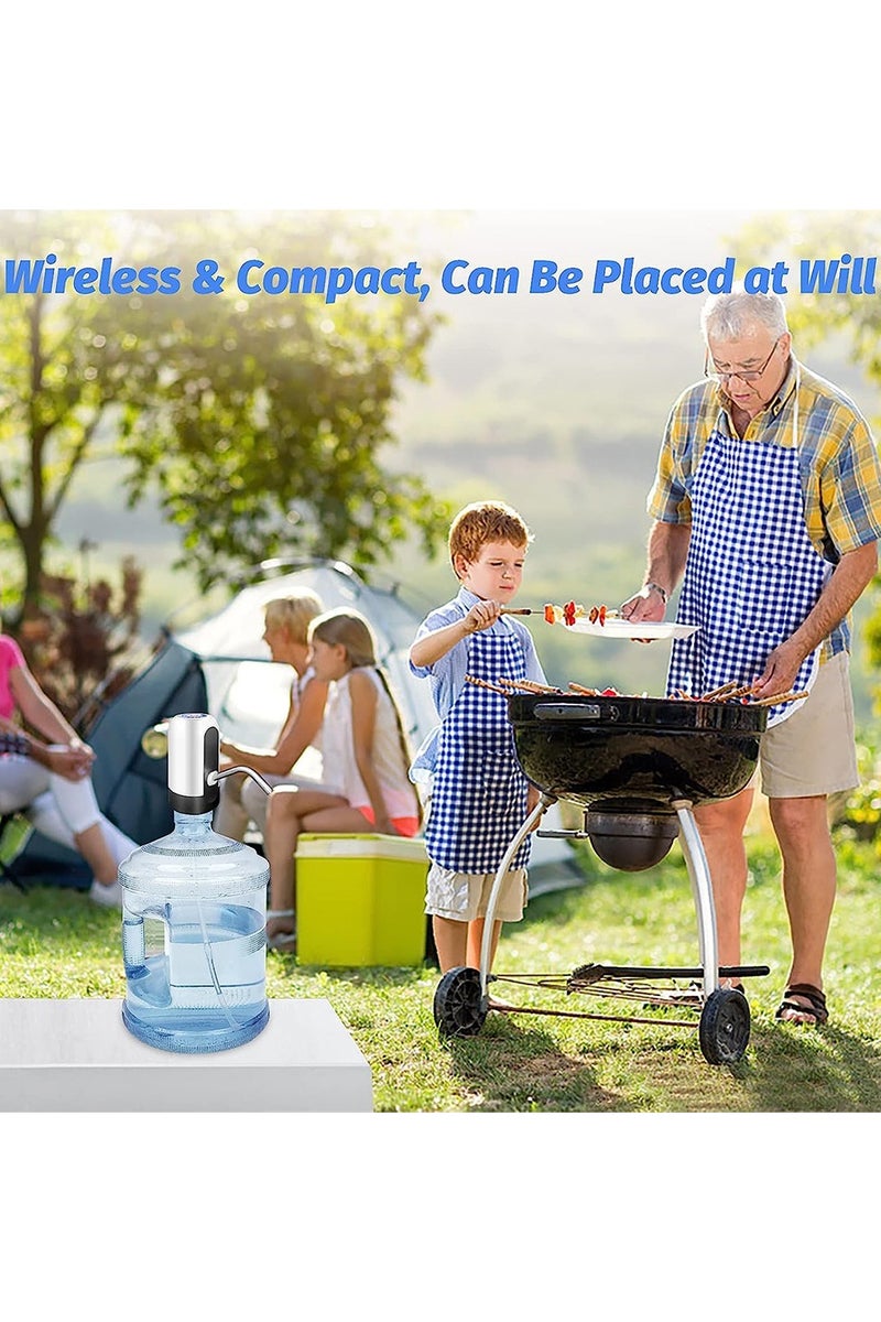 توبيز موزع مياه أوتوماتيكي توبيز M16 – بطارية قابلة للشحن 1200 مللي أمبير، أنبوب من الفولاذ المقاوم للصدأ 304، مضخة كهربائية محمولة للمياه، قدرة 4 واط، شحن USB - Image 2