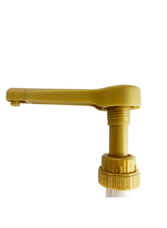POFFYA Sauce Pump Dispenser for Torani Davinci Hollander 64oz, Ghirardelli 87.3 to 90.4 Fluid Ounce Sauce Bottles, 2pack Coffee Syrup Sauce Pumps with 0.5oz Each Pump - Image 4