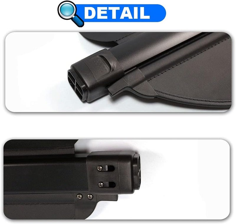 BOPARAUTO Cargo Cover for Subaru Forester (2014-2018) - Waterproof with Back Curtain - Image 4