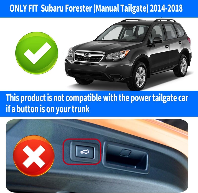 BOPARAUTO Cargo Cover for Subaru Forester (2014-2018) - Waterproof with Back Curtain - Image 3