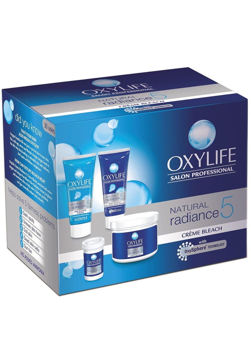 OxyLife - Oxylife Natural Radiance 5 Creme Bleach With Active Oxygen 126 g - Image 1