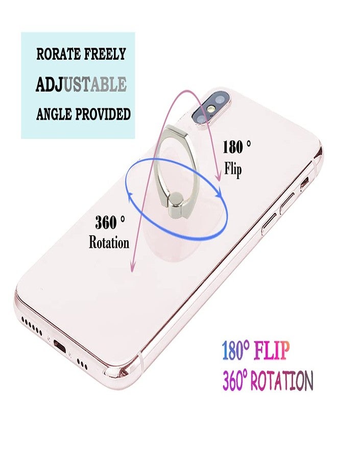 lenoup Transparent Cat Cell Phone Ring Holder Kickstand,360 Rotation Clear Cat Cell Phone Finger Ring Grip Stand for Phones,Pad - Image 3