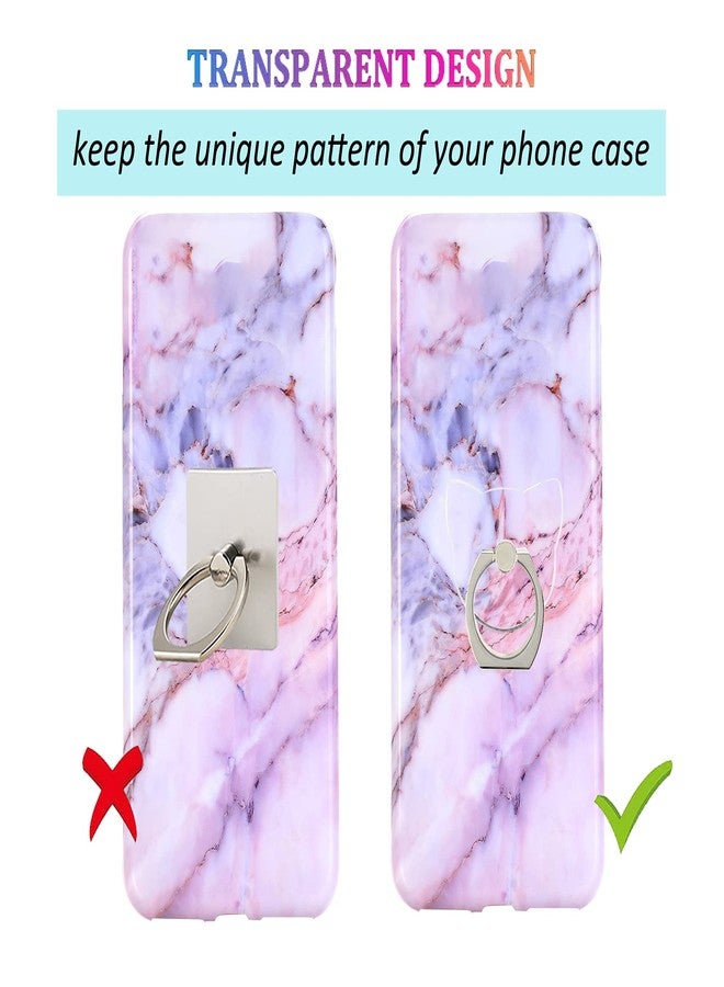 lenoup Transparent Cat Cell Phone Ring Holder Kickstand,360 Rotation Clear Cat Cell Phone Finger Ring Grip Stand for Phones,Pad - Image 2
