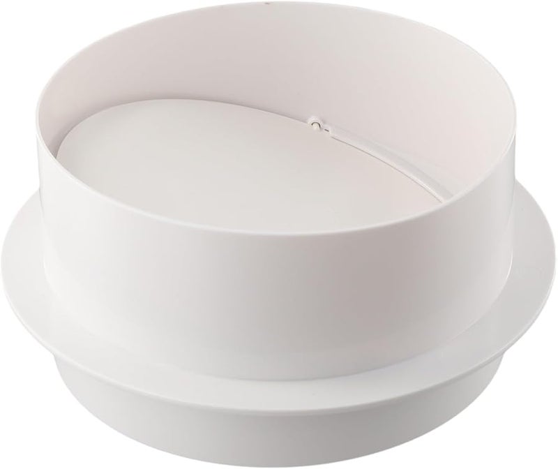 صمام فحص مانع السحب العكسي ABS 200 مم لمروحة العادم وقناة الهواء للتحكم في الروائح - Image 5