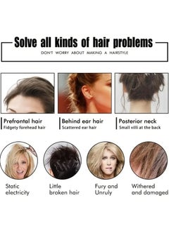 Rozino ROZINO Hair Wax Stick - 75g, Non-Greasy Formula with Coconut Oil for All Hair Types, Moisturizing & Styling  - Image 4
