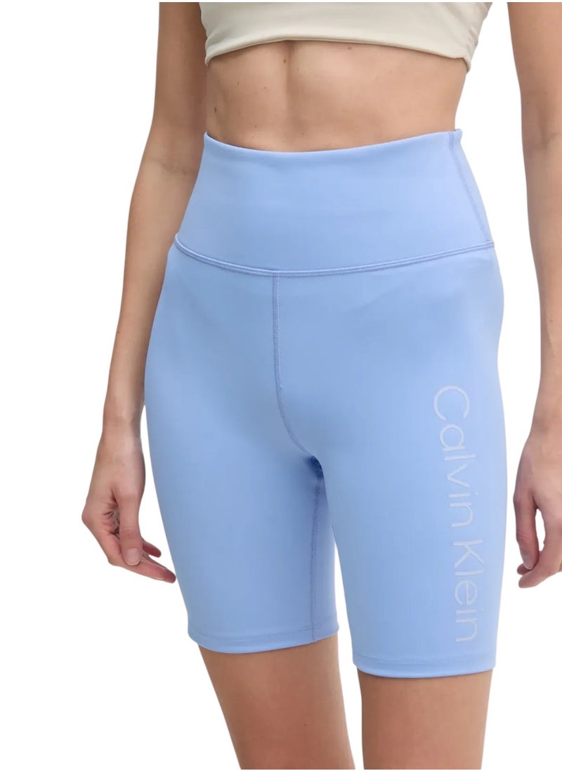 CALVIN KLEIN Women's Cycling Shorts - Polyester, Blue  - Image 1