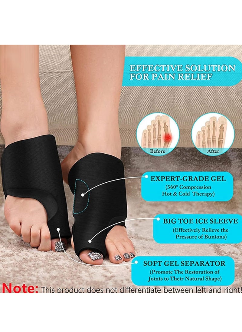 GUDOO Foot Ice Pack Wrap Forefoot Toe Ice Pack Ball Of Foot Pain Relief Cold&Heat Therapy For Swelling Plantar Fasciitis Blisters Hallux Valgus Sport Injuries Flat feet  - Image 5