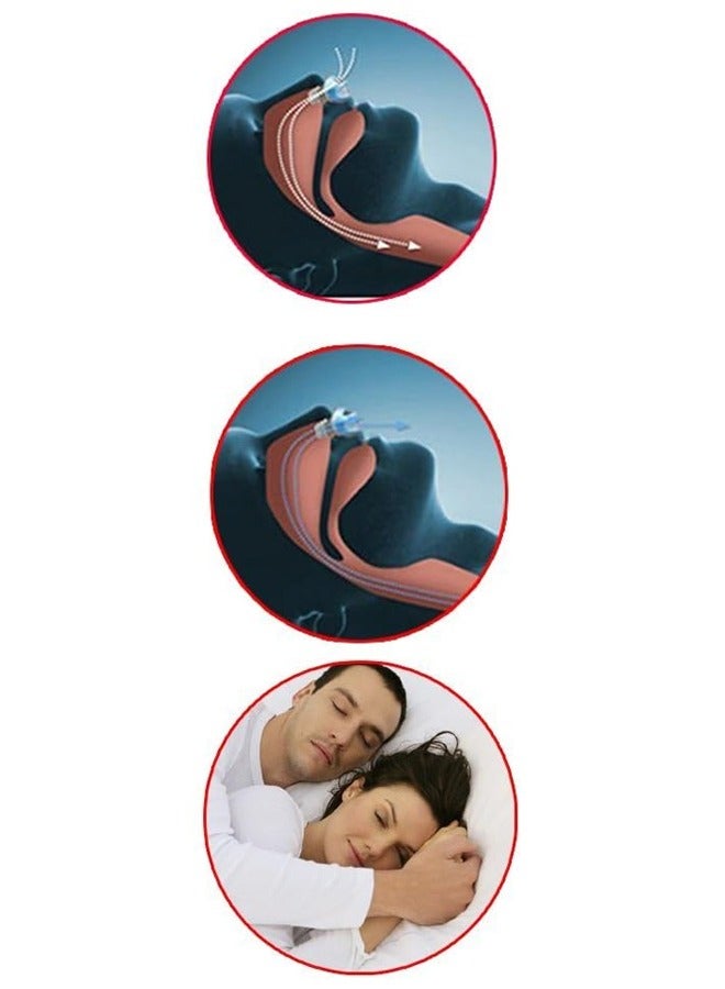 CATANES مشبك أنف 2 في 1 مضاد للشخير ومنقي هواء لمنع الشخير ونوم مريح - Image 3