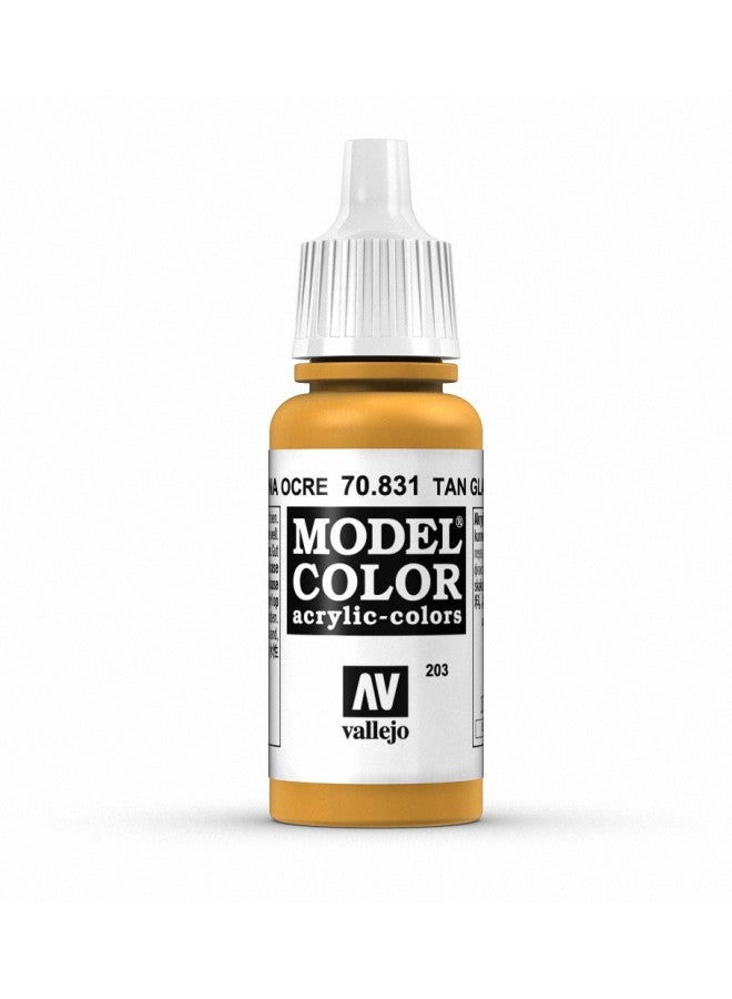 Vallejo Ochre Model Color Paint, 17ml