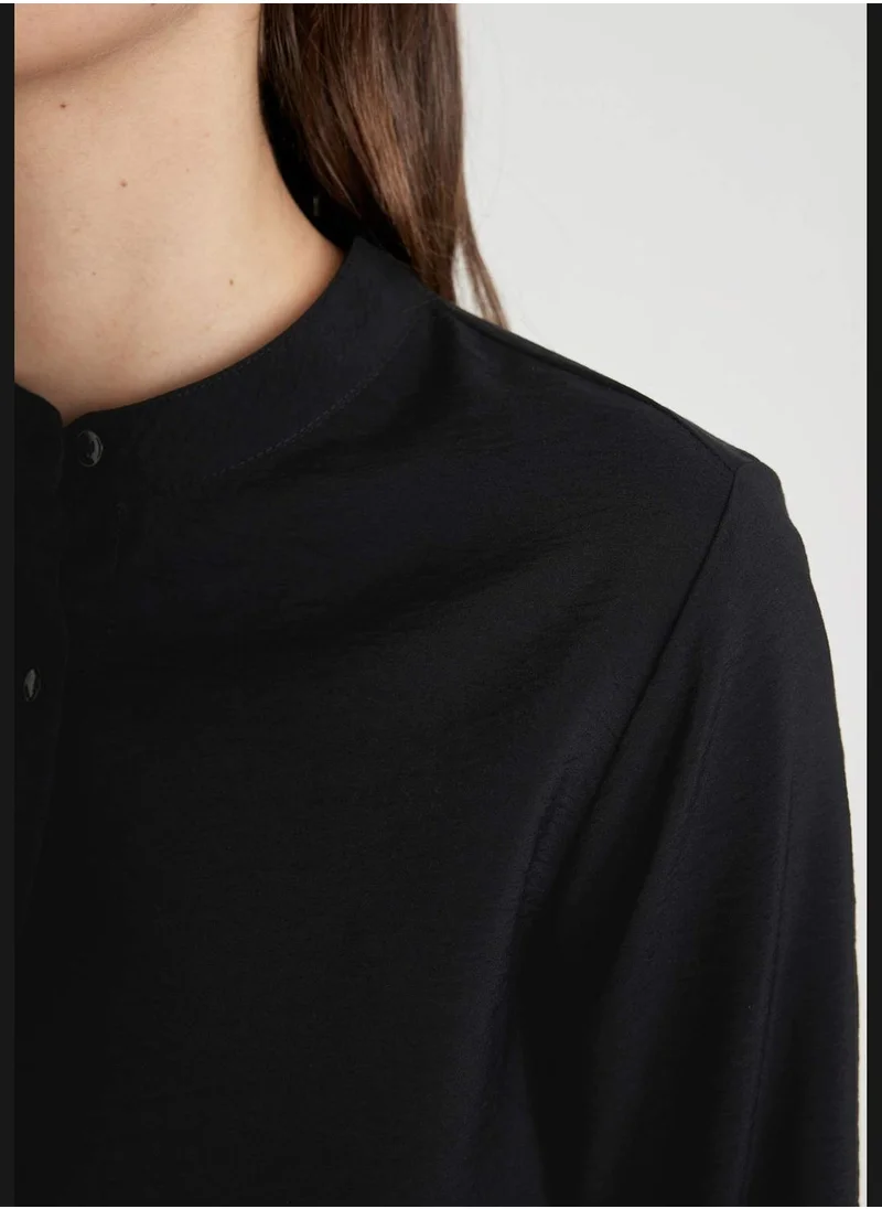 DeFacto Woman Woven Long Sleeve Shirt