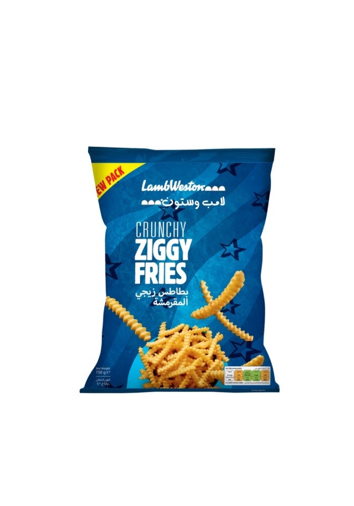زيجي فرايز, مقرمش - 750 غ