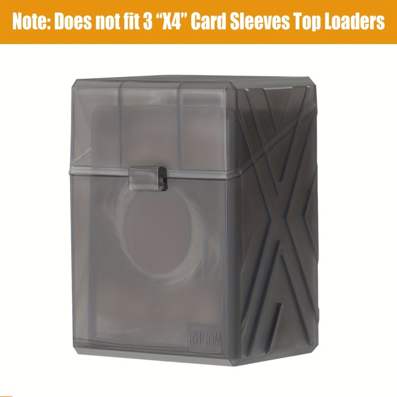 Brappo Trading Card Case Kit With 12 Deck Boxes Holds 2200 Plus Cards White Card Game Organizer For Tcg Deck Sports Cards Mtg Deck Ocg Deck And Standard Size Card Game Cards Not Included - Image 4