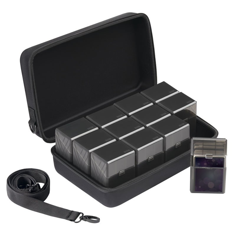 Brappo Trading Card Case Kit With 12 Deck Boxes Holds 2200 Plus Cards White Card Game Organizer For Tcg Deck Sports Cards Mtg Deck Ocg Deck And Standard Size Card Game Cards Not Included - Image 1