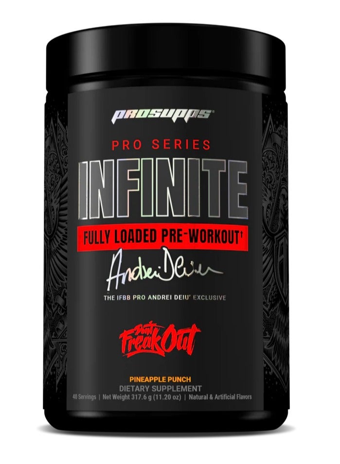 ProSupps PS Infinite Pre-Workout 40 serving Pineapple Punch - Image 1