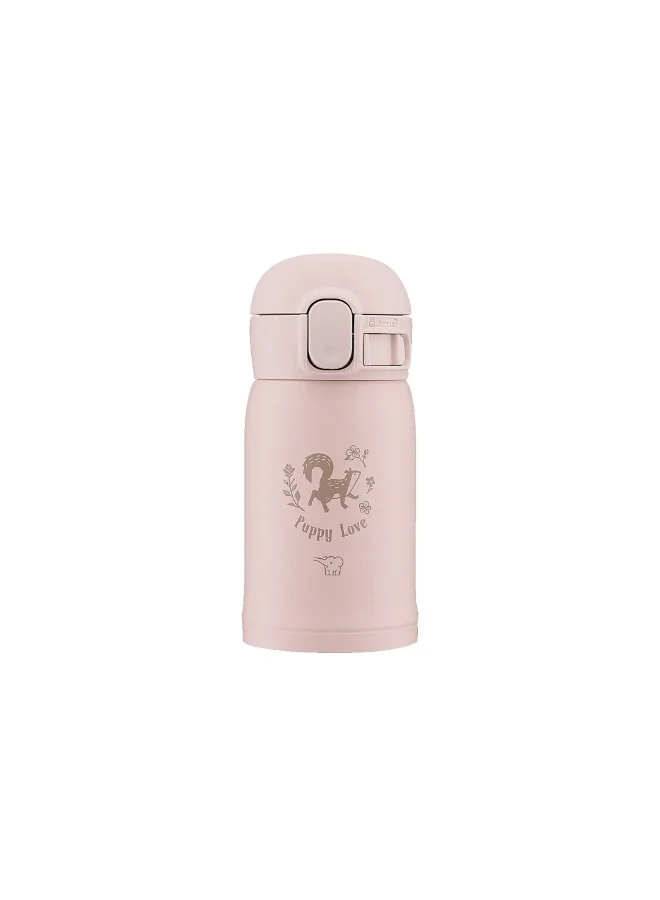 Zojirushi S/S Vacuum Bottle, 0.24, Vintage Rose