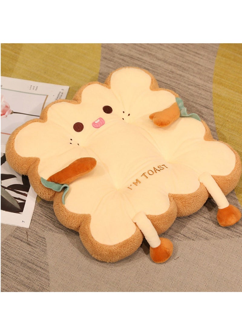 عام وسادة مقعد بشكل خبز محمص، سميكة للاستخدام في المكتب، مناسبة للجلوس لفترات طويلة، للطلاب، في الفصول الدراسية، تصميم لطيف، وسادة مؤخرة لجميع الفصول للسيارات والمقاعد - Image 4