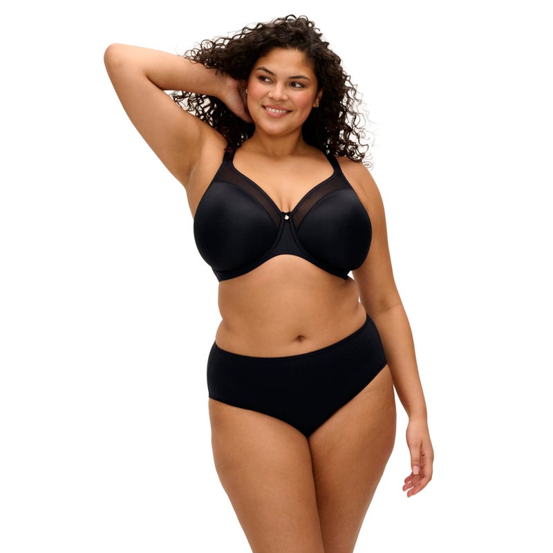 Elomi Women's Smooth Underwire Molded Bra Black - Image 3
