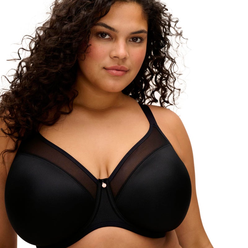 Elomi Women's Smooth Underwire Molded Bra Black - Image 2