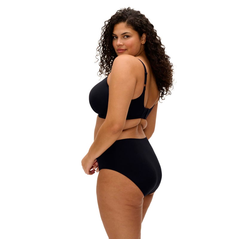 Elomi Women's Smooth Underwire Molded Bra Black - Image 4