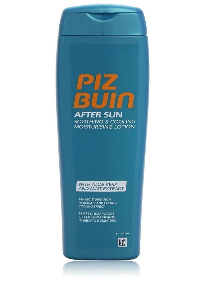 Piz Buin - After Sun Soothing And Cooling Moisturizing Lotion For Unisex 6.8 Ounce - Image 1