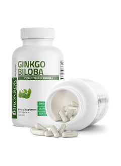 Bronson Ginkgo Biloba Extra Strength Formula, 120 Vegetarian Capsules  - Image 3