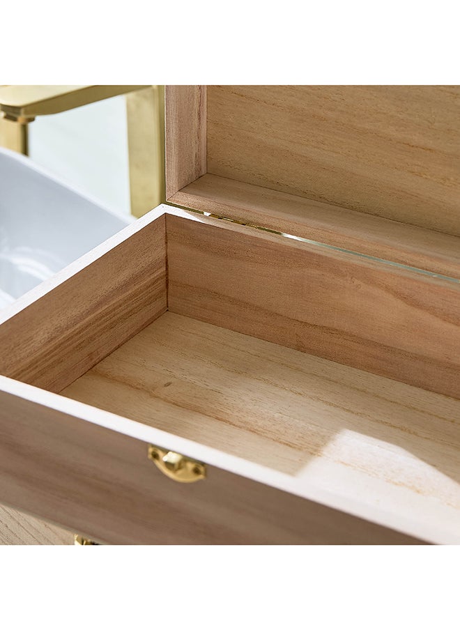 Home Box Paulownia 3-Piece Wooden Box Set  - Image 5