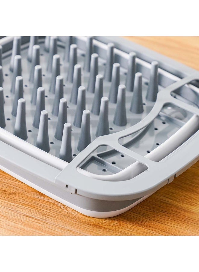 DANUBE HOME Danube Home Qlux Collapsible Multipurpose Tub 37X31.5X5.4Cm | Thermoplastic Elastomer Tub | Dish Drainer For Kitchen Sink Home Dining - Grey - Image 3