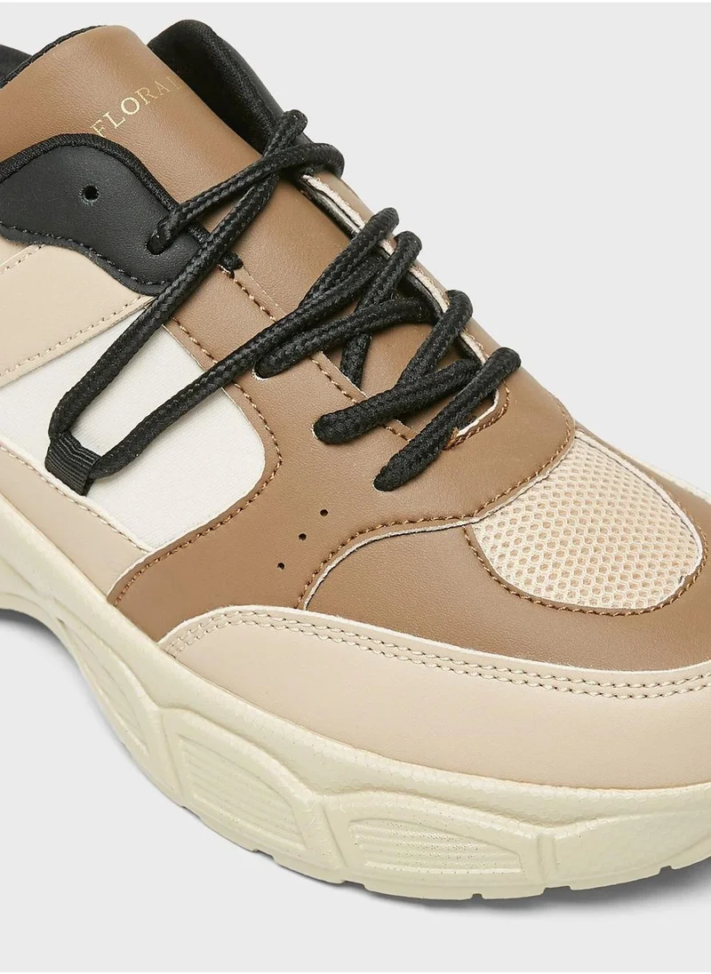 shoexpress Lace Up Low Top Sneakers