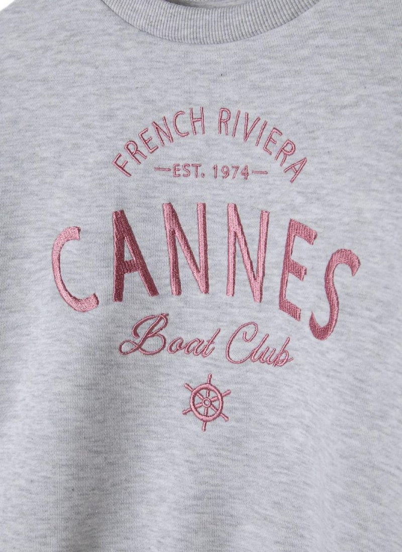 MINOTI Girls Graphic Sweatshirt - Image 4